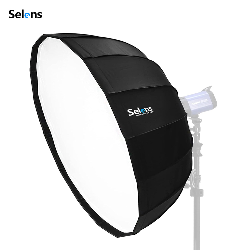 Photography Studio Lighting Set Up - سيلينز سوفت بوكس بارابولي سريع التركيب