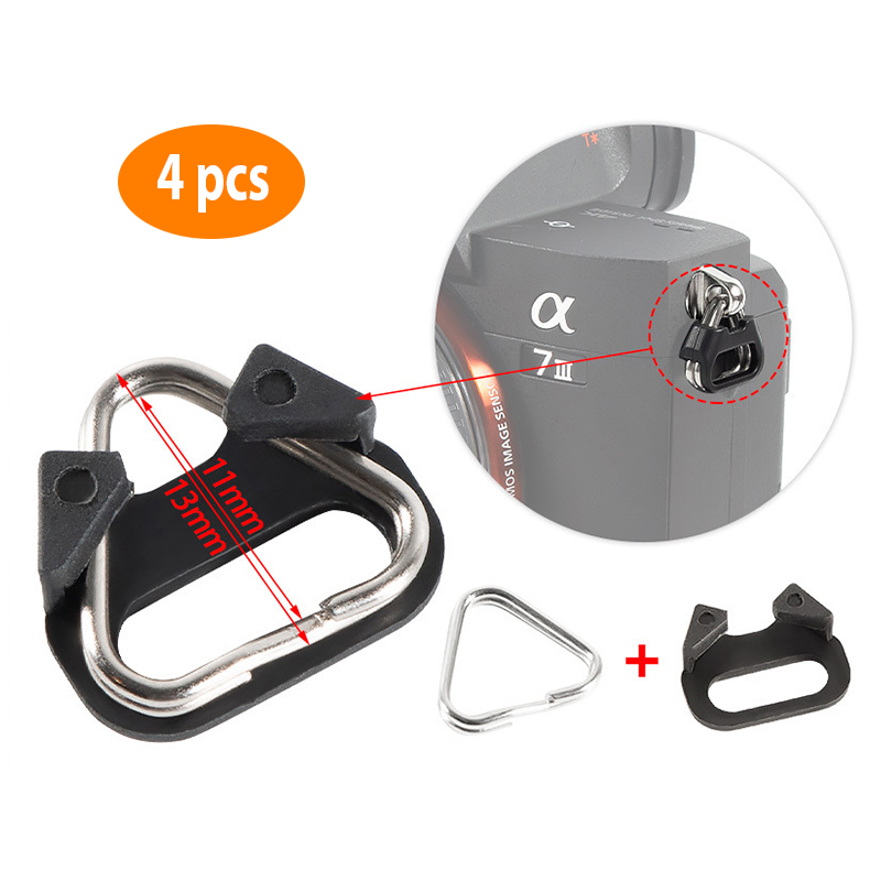 Macro Photography Lighting Kit - 4 قطعة هوك حزام الكاميرا حزام