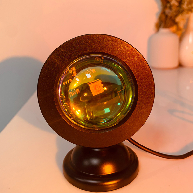 Photography Lighting Mood - المحمولة LED USB الغروب مصباح العارض
