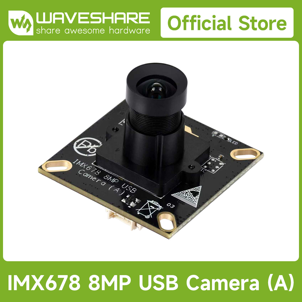 Photography Lighting Devices - وحدة كاميرا USB Waveshare IMX678 8MP