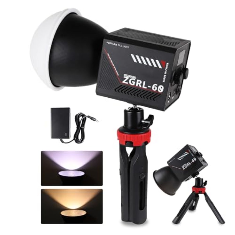 Photography Lighting For Studio - ضوء فيديو LED محمول بقوة 60