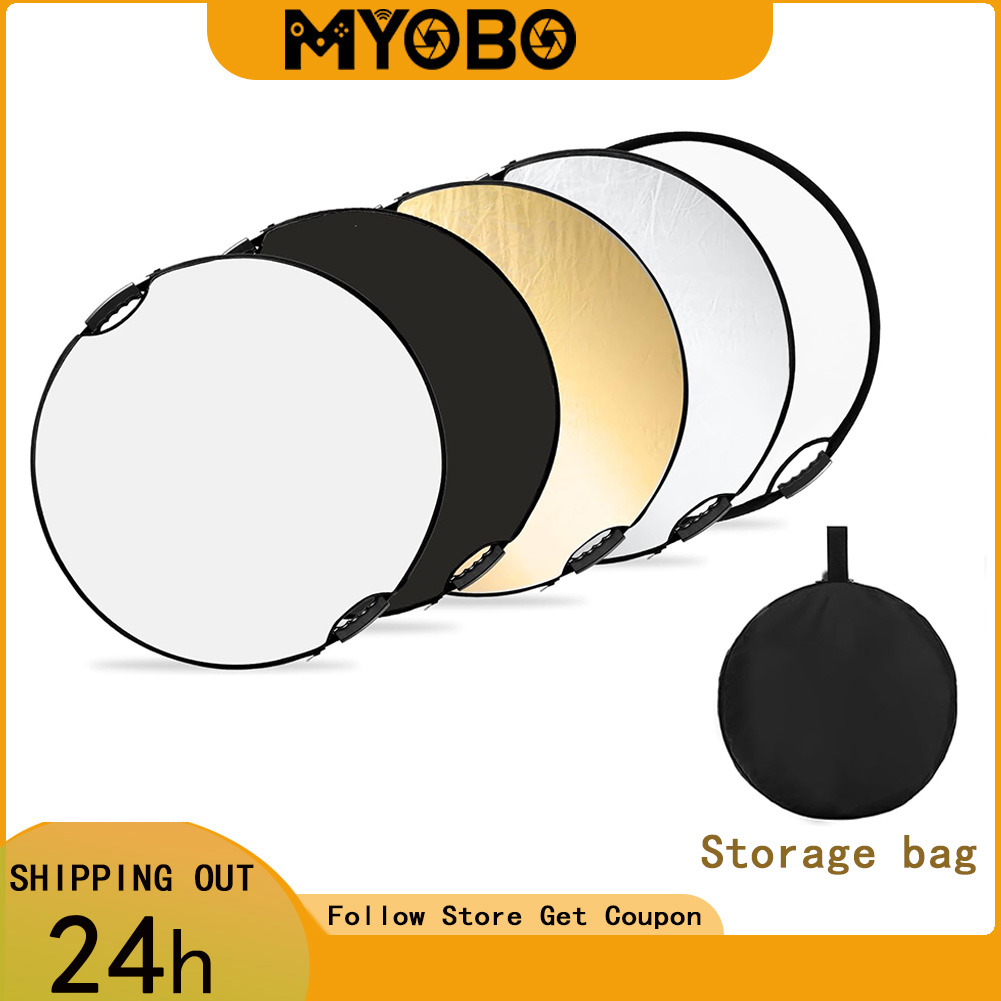 Photography Lighting For Studio - عاكس ضوء قابل للطي من MYOBO