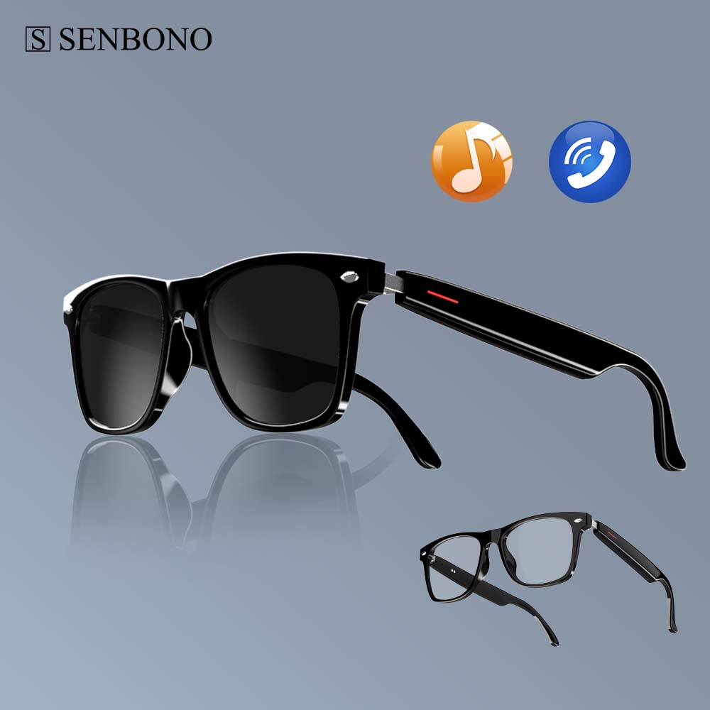 Photography Lighting Devices - نظارات SENBONO E13 الذكية: عدسات نظارة
