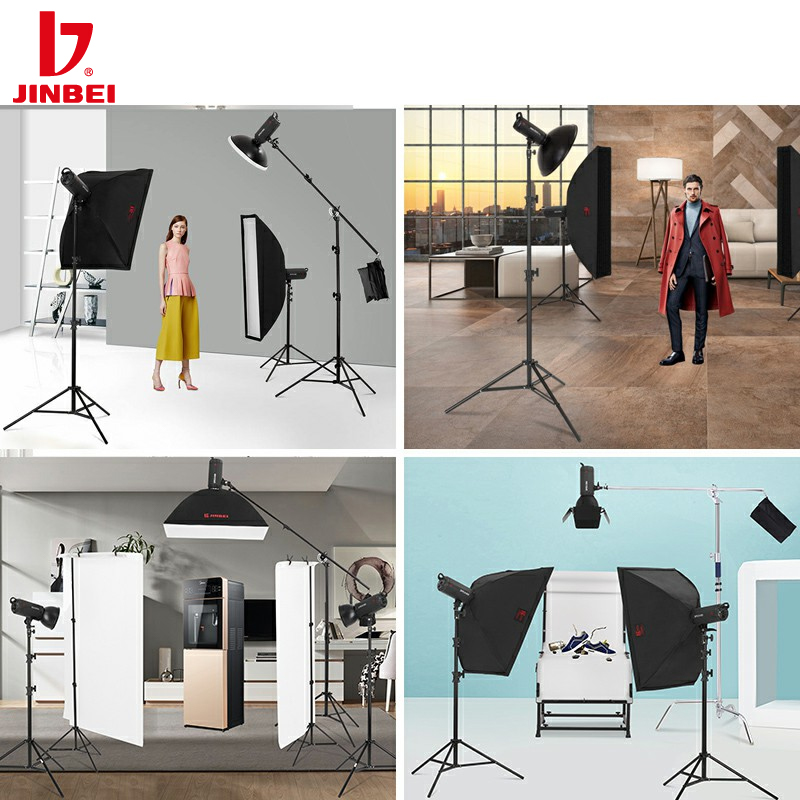 حامل إضاءة احترافي JINBEI MZ-2 - مراجعة Photography Lighting For Studio وسعره