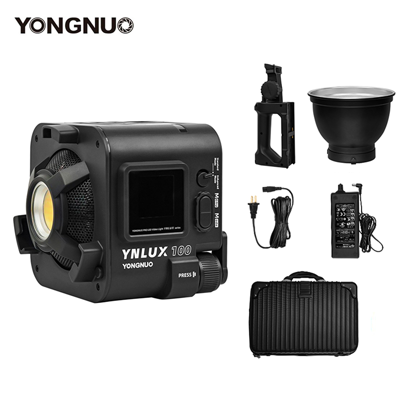 ضوء فيديو LED محمول باليد YONG - مراجعة Photography Lighting For Studio وسعره