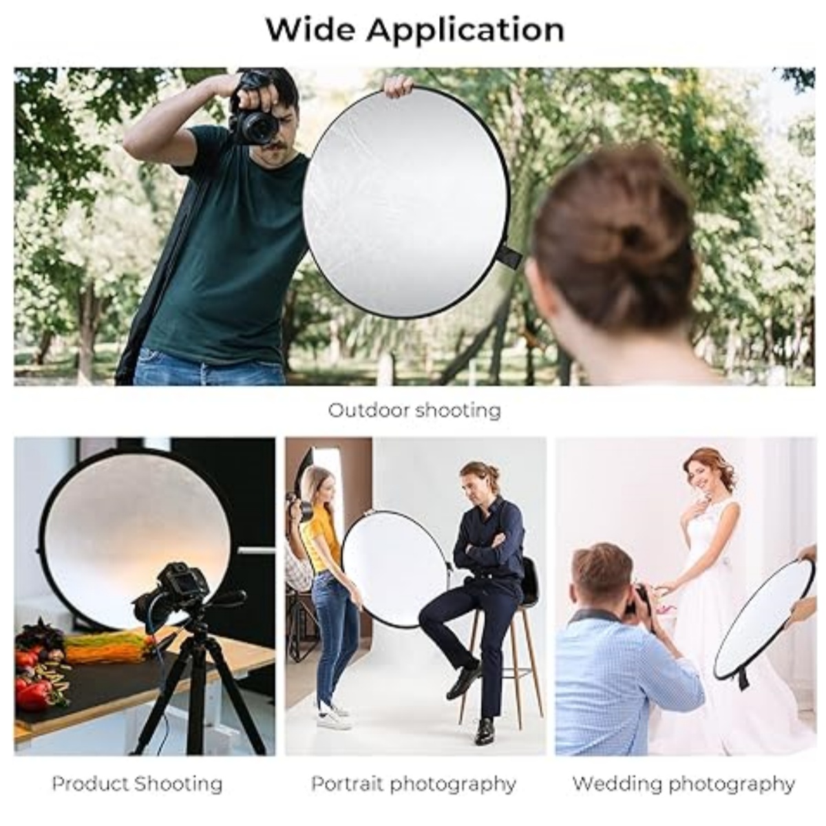 عاكس تصوير محمول HUANYINGBJB ، - مراجعة Photography Lighting For Studio وسعره