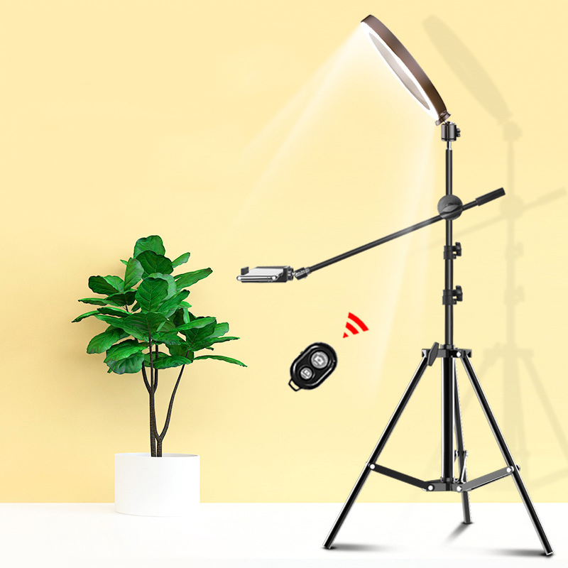 إضاءة حلقية LED للتصوير الفوتو - مراجعة Photography Lighting For Studio وسعره