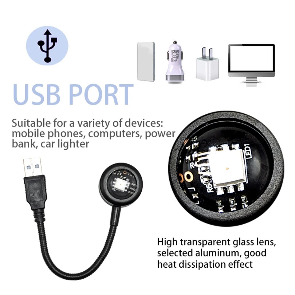 MeeToo USB غروب الشمس المزاج م - مراجعة Photography Lighting Mood وسعره