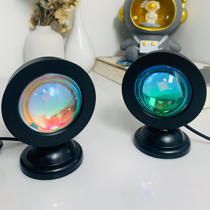 المحمولة LED USB الغروب مصباح  - مراجعة Photography Lighting Mood وسعره