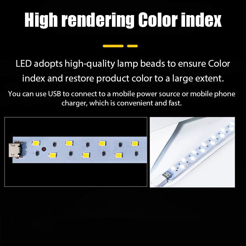 صندوق الضوء صندوق إضاءة صغير ا - مراجعة Macro Photography Lighting Kit وسعره