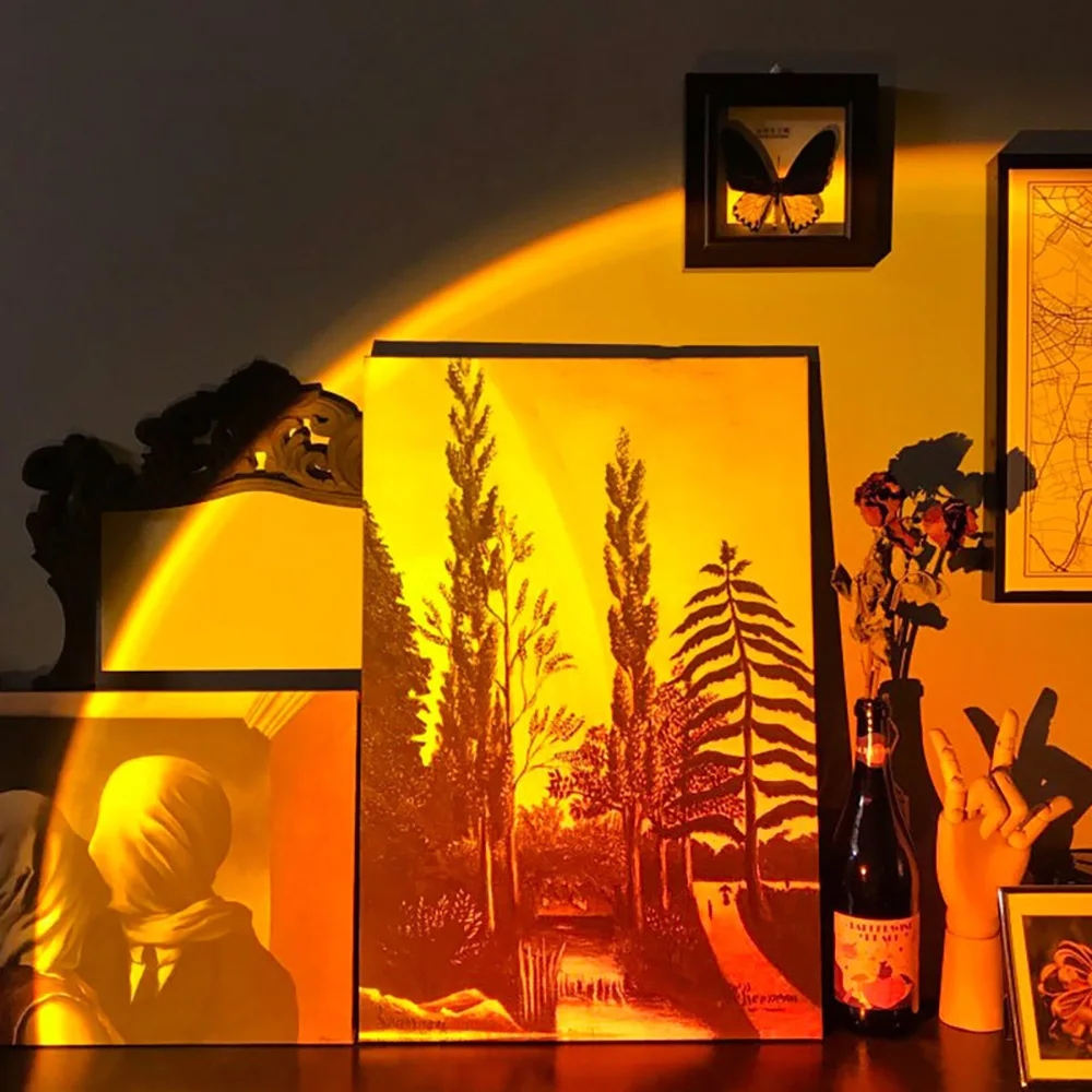 مصباح LED لعرض غروب الشمس، إضا - مراجعة Photography Lighting Mood وسعره