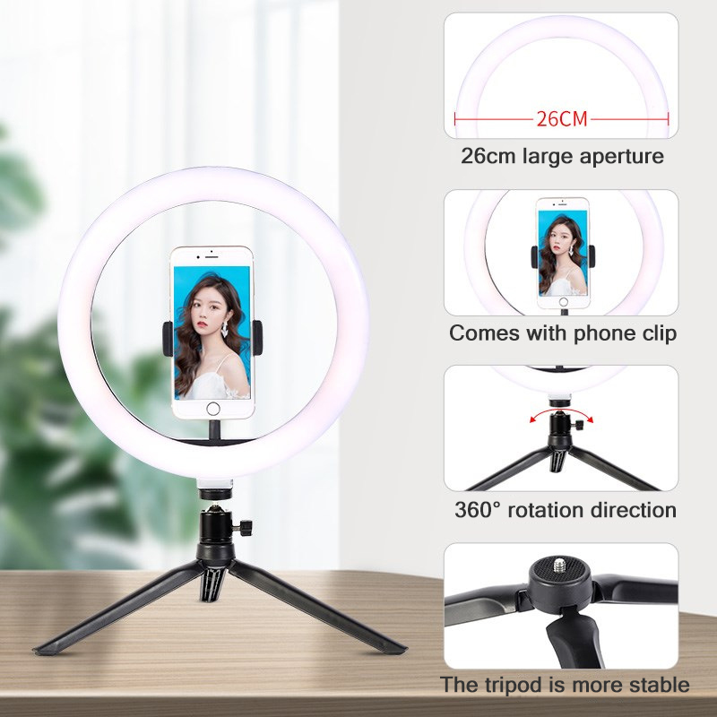 26 سنتيمتر 10 بوصة Led حلقة Se - مراجعة Macro Photography Lighting Kit وسعره
