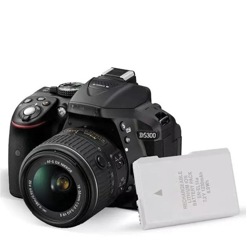 بطارية كاميرا EN‑EL14A بسعة 12 - مراجعة Nikon Camera D3500 وسعره