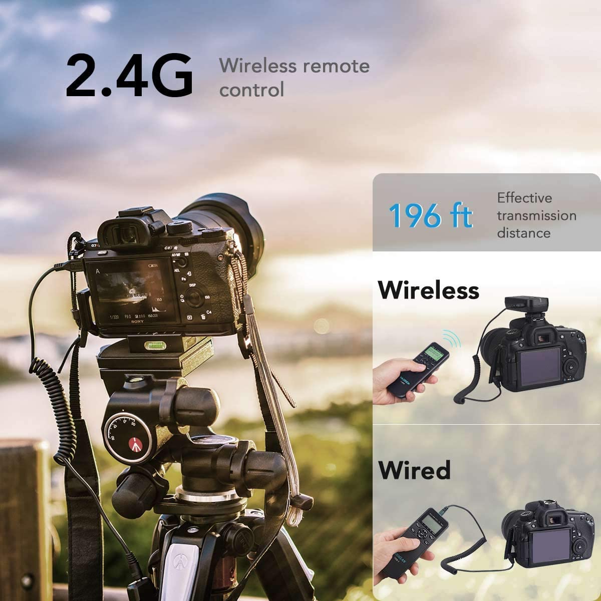 AODELAN مؤقت كاميرا لاسلكي للت - مراجعة Nikon Camera D3500 وسعره