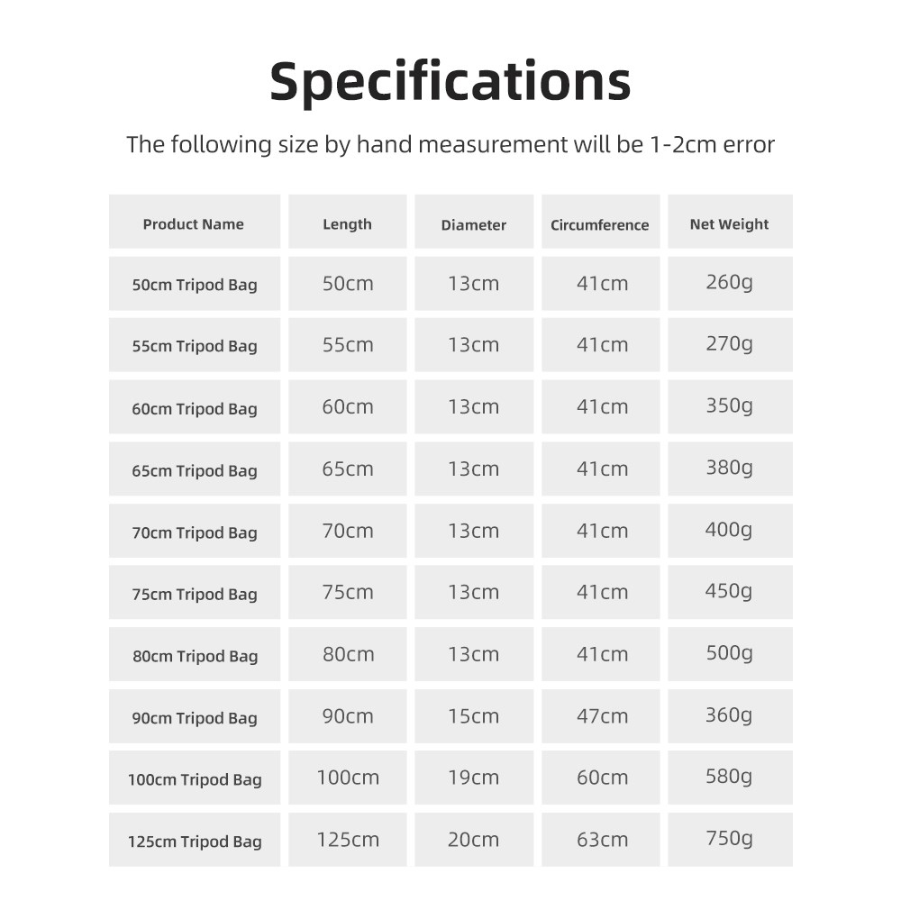 55/60/65/70/75/80/100/125 سنتي - مراجعة Photography Lighting Devices وسعره
