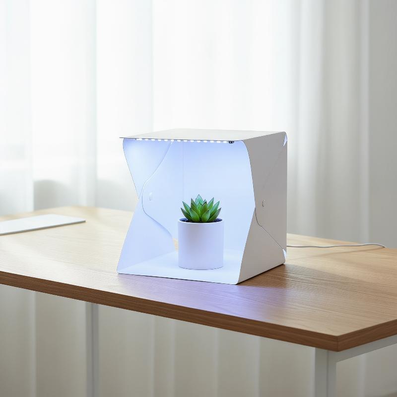 صندوق إضاءة LED مبتكر قابل للط - مراجعة Photography Lighting On The Go وسعره