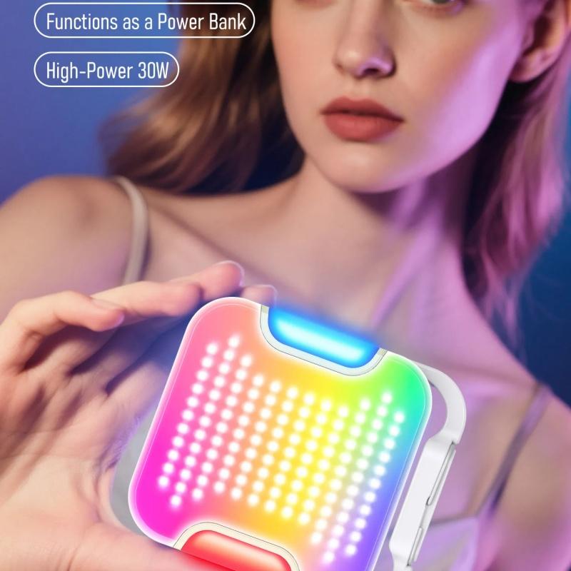 138LED قطعة 30 واط RGB مصباح ل - مراجعة Photography And Videography Lighting وسعره