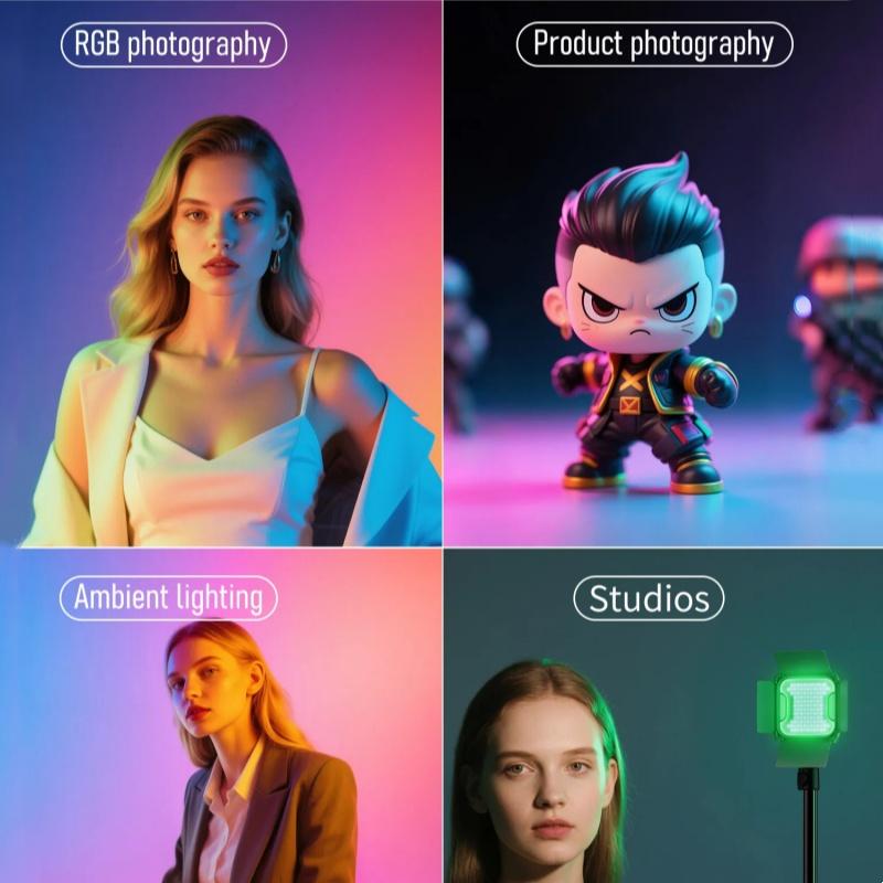 138LED قطعة 30 واط RGB مصباح ل - مراجعة Photography And Videography Lighting وسعره