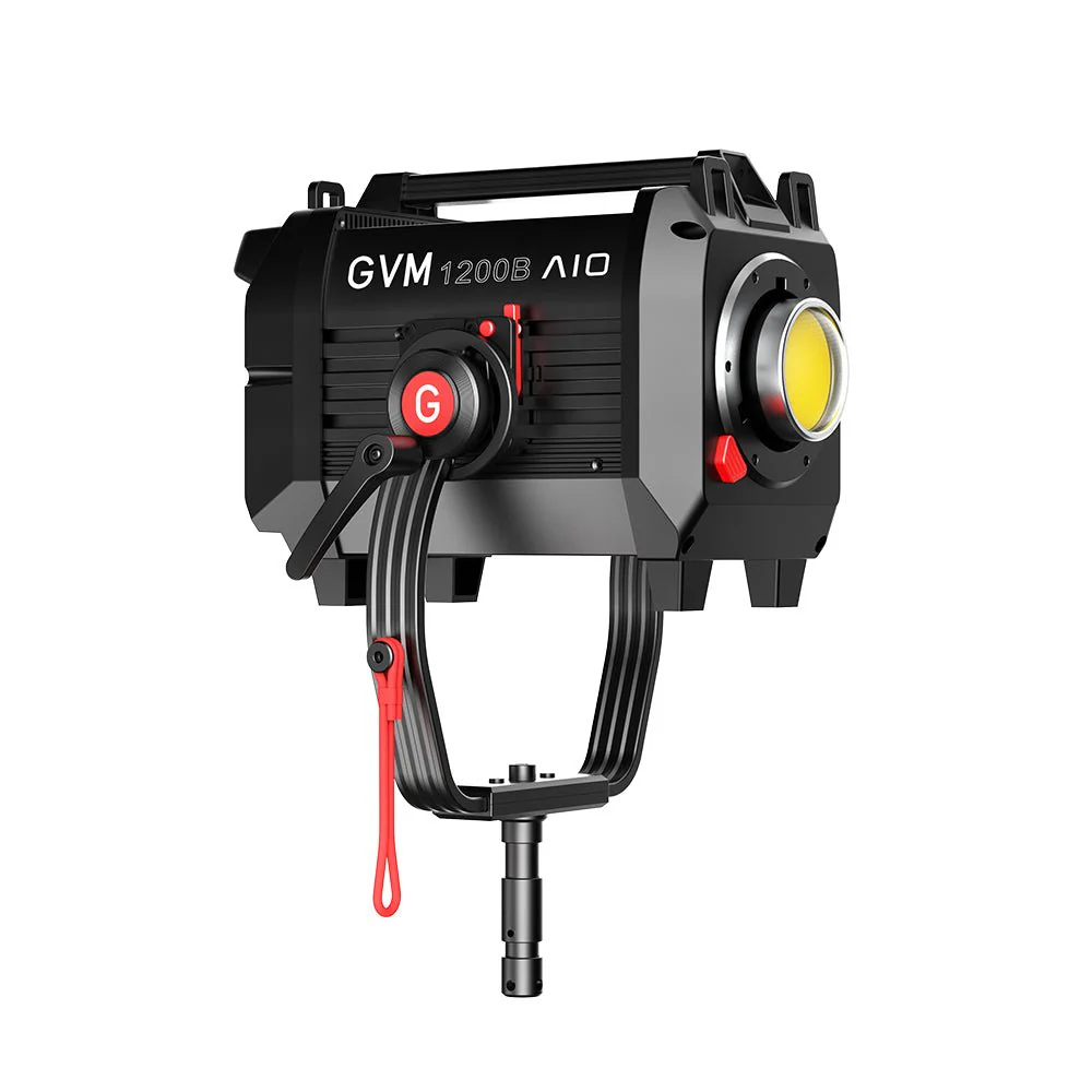 ضوء LED مستمر GVM SD1200B AIO  - مراجعة Photography Lighting For Studio وسعره