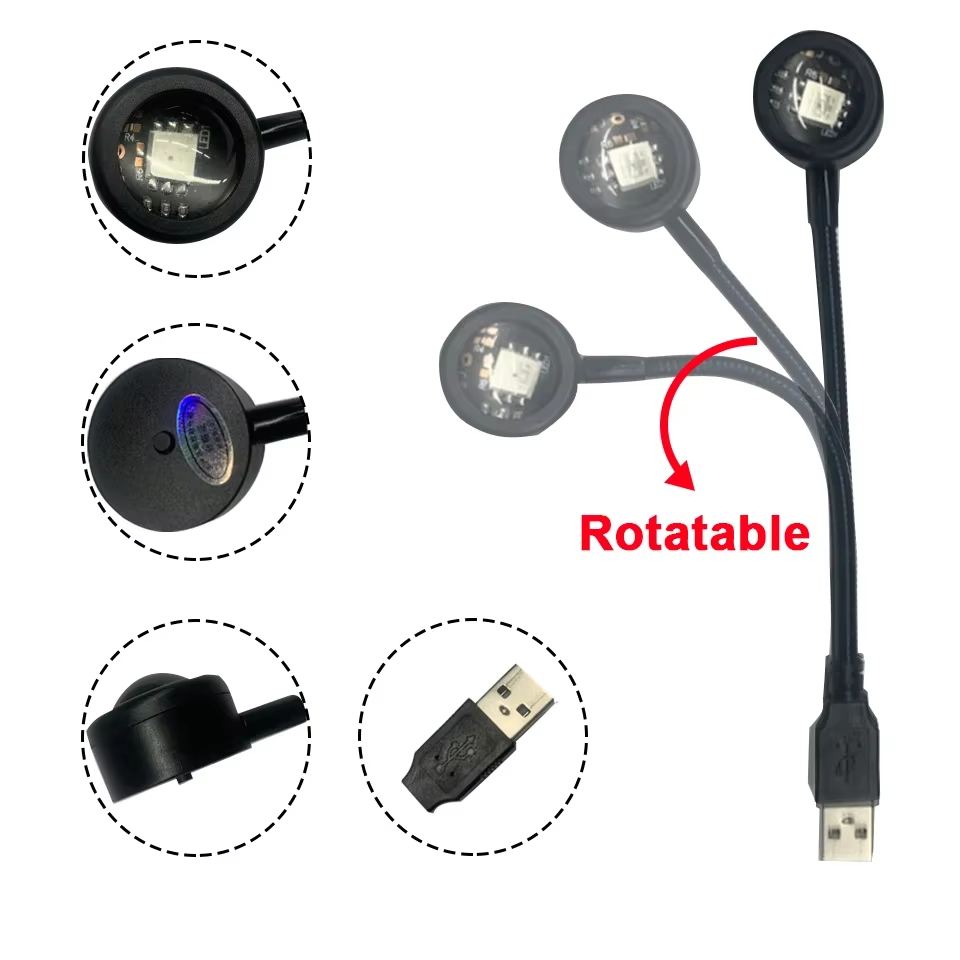 مصباح إسقاط ضوئي LED من HOMEFI - مراجعة Photography Lighting Mood وسعره